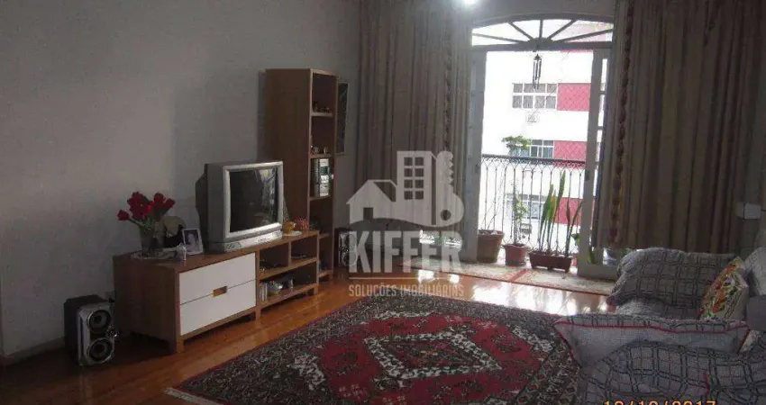 Apartamento com 4 dormitórios à venda, 147 m² por r$ 1.100.000,00 - icaraí - niterói/rj