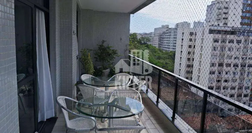 Apartamento com 4 quartos, 396 m² por r$ 1.600.000,00 - icaraí - niterói/rj