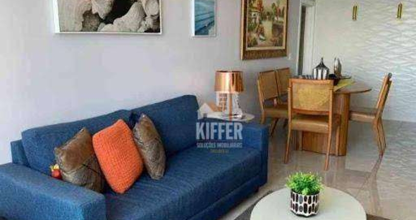 Apartamento com 2 quartos à venda, 100 m² por R$ 1.350.000 - Frente Mar com 2 suites, 1 vaga de garagem e dependência completa no Ingá - Niterói/RJ