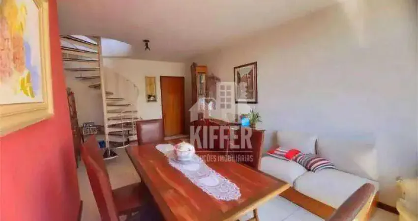 Cobertura com 4 dormitórios à venda, 170 m² por r$ 900.000,00 - icaraí - niterói/rj
