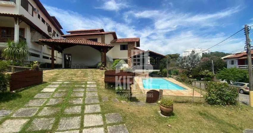 Casa com 5 quartos à venda, 350 m² por r$ 2.500.000 - itaipu - niterói/rj