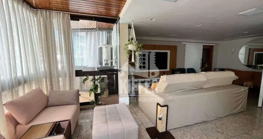 Apartamento com 4 dormitórios à venda, 300 m² por r$ 1.200.000,00 - vital brasil - niterói/rj