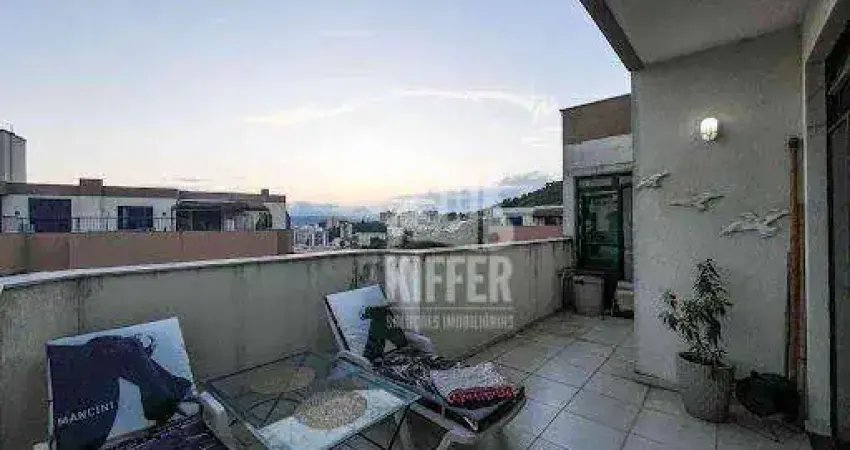 Cobertura com 2 quartos à venda, 105 m² por r$ 850.000 no condomínio dei fiori- santa rosa - niterói/rj