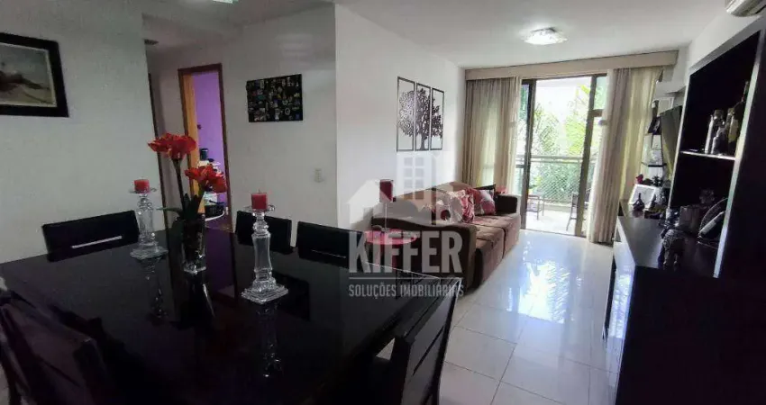 Apartamento com 2 quartos e escritório à venda, 90 m² por R$ 750.000 - Icaraí - Niterói/RJ