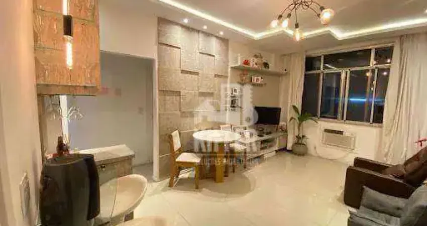 Apartamento com 2 quartos, vaga de garagem, Quarteirão da Praia de Icaraí, 70m² por R$ 690.000,00 - Icaraí - Niterói/RJ