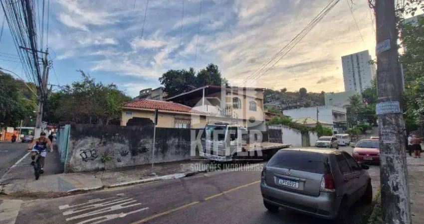 Terreno à venda, 859 m² por R$ 2.100.000,00 - Fonseca - Niterói/RJ