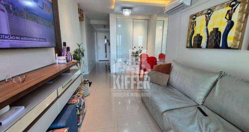 Apartamento com 2 quartos à venda, 94 m² por R$ 590.000 - Piratininga - Niterói/RJ.