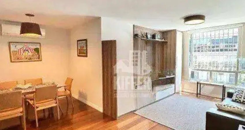 Apartamento 1 por Andar, com 3 quartos, 1 suíte, Rua Fechada, 1 vaga, 127m² por R$ 749.000,00 - Icaraí - Niterói/RJ