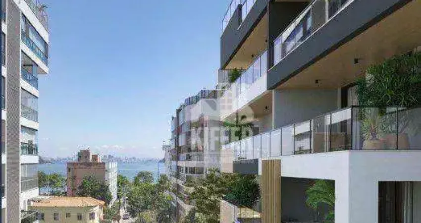 Apartamento com 2 quartos à venda, 75 m² por r$ 840.000 - charitas - niterói/rj