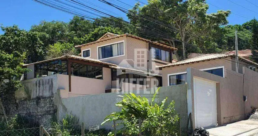 Casa com 6 quartos à venda, 280 m² por r$ 2.800.000 - ferradurinha - armação dos búzios/rj