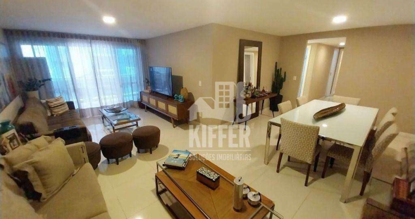 Amplo apartamento à venda 4 quartos, 2 vagas, 181m², Jardim Icarai, Niterói RJ