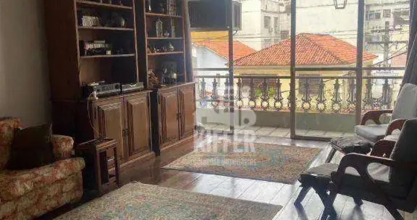 Apartamento com 4 dormitórios à venda, 180 m² por r$ 1.100.000,00 - icaraí - niterói/rj