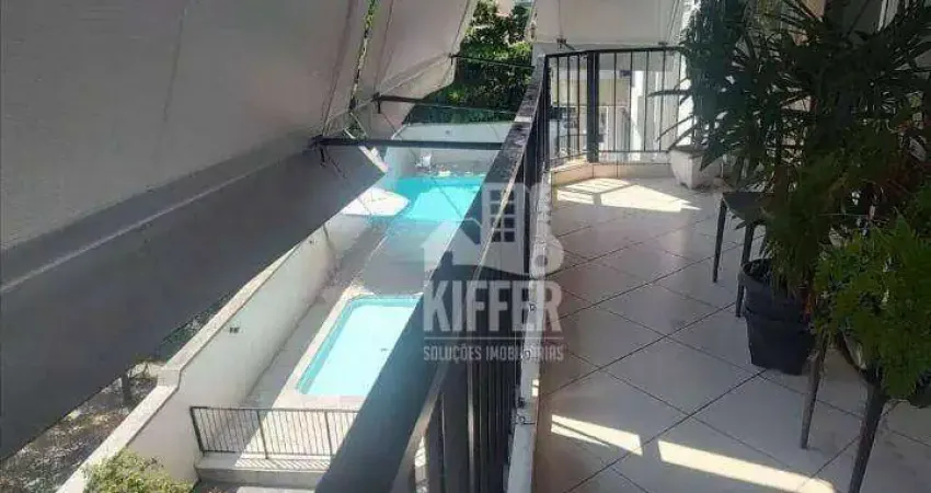 Apartamento com 2 quartos e varanda  à venda, 100 m² por r$ 700.000 - icaraí - niterói/rj