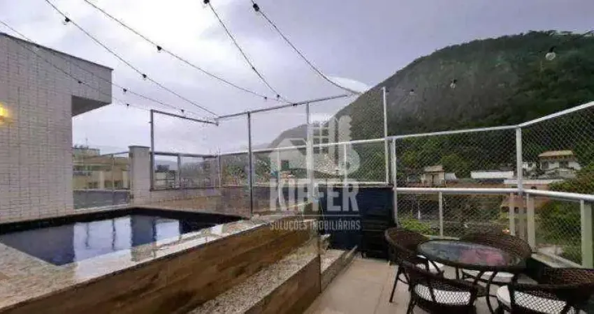 Cobertura com 3 quartos à venda, 162 m² por r$ 1.850.000 - itacoatiara - niterói/rj