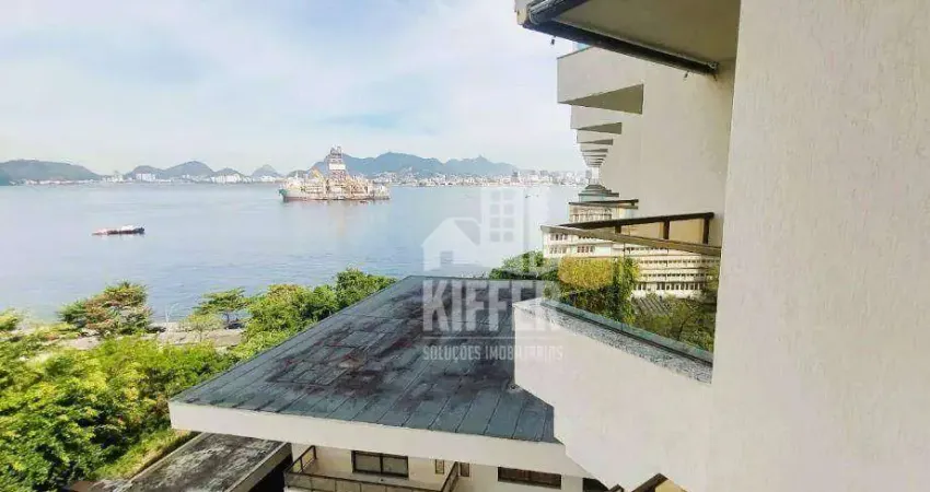 Venda apartamento / flat 1 quarto - 1 vaga - frente pra praia gragoatá