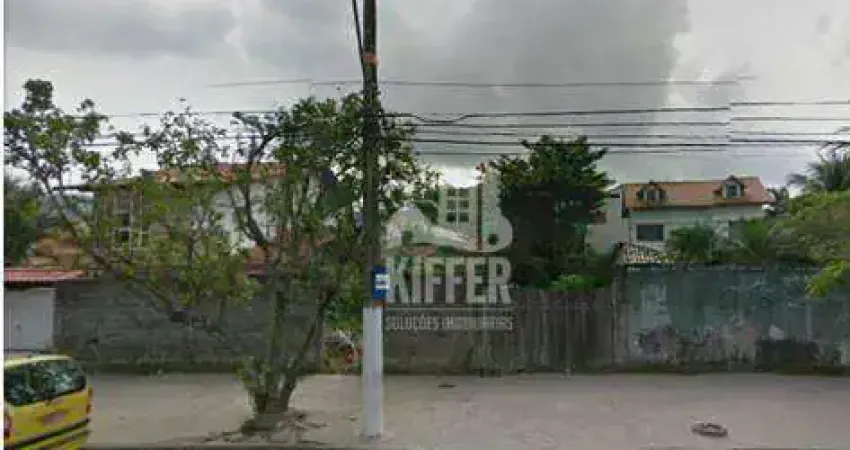 Terreno Plano e Murado à Venda em Piratininga – 640 m² de Frente para Avenida Asfaltada