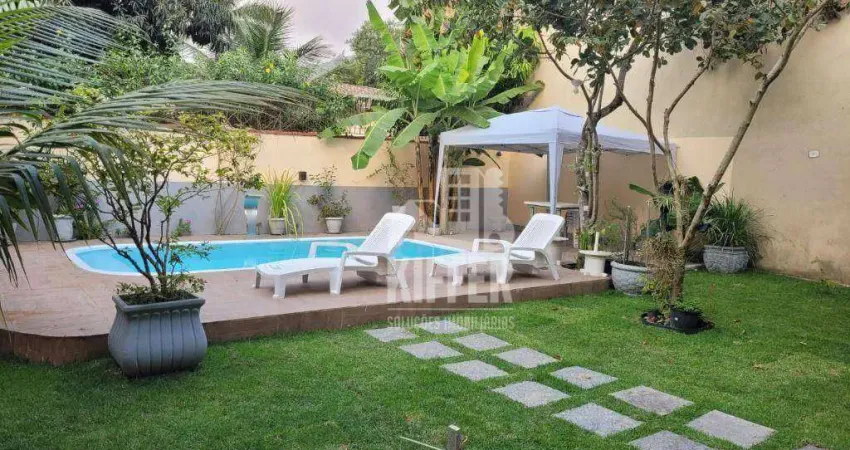 Casa com 6 dormitórios à venda, 327 m² por r$ 590.000,00 - serra grande - niterói/rj