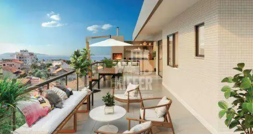 Cobertura com 3 quartos à venda, 201 m² por r$ 2.389.000 - piratininga - niterói/rj