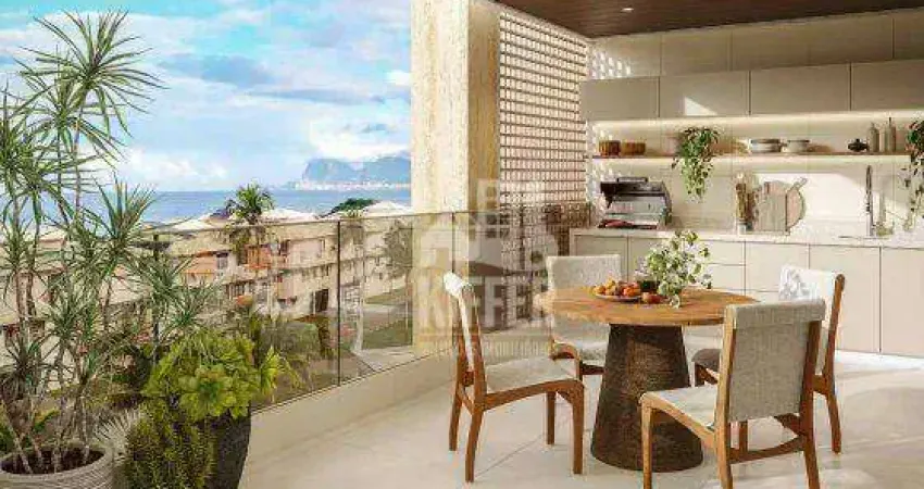 Apartamento com 4 quartos à venda, 146 m² por r$ 2.173.891 - camboinhas - niterói/rj