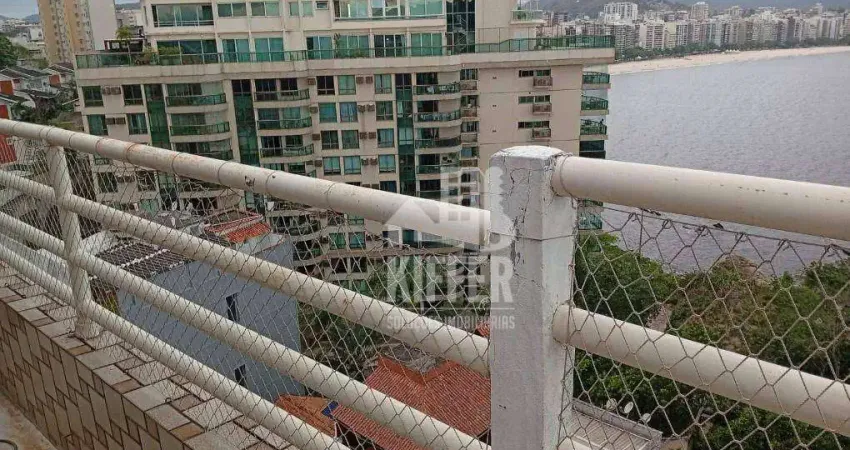 Cobertura à venda, 218 m² por r$ 1.430.000,00 - ingá - niterói/rj