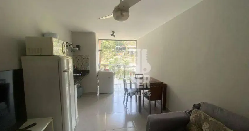 Loft com 1 quarto para alugar, 32 m² por r$ 2.200/mês - cafubá - niterói/rj