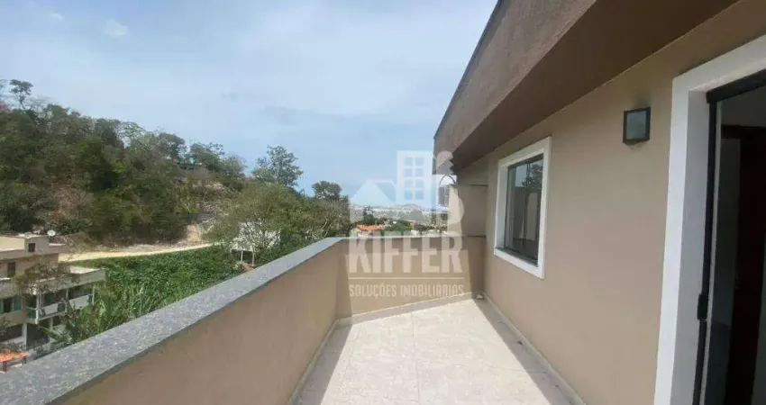Cobertura com 1 quarto para alugar, 34 m² por r$ 2.700/mês - cafubá - niterói/rj