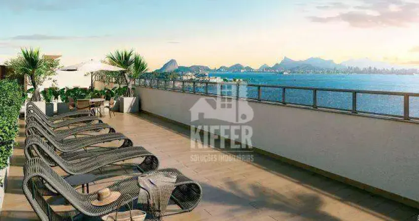 Apartamento com 2 quartos à venda, 42 m² por r$ 360.233 - centro - niterói/rj