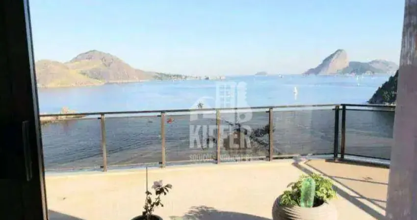 Apartamento alto padrão com 4 quartos para alugar, 485 m² - ingá - niterói/rj