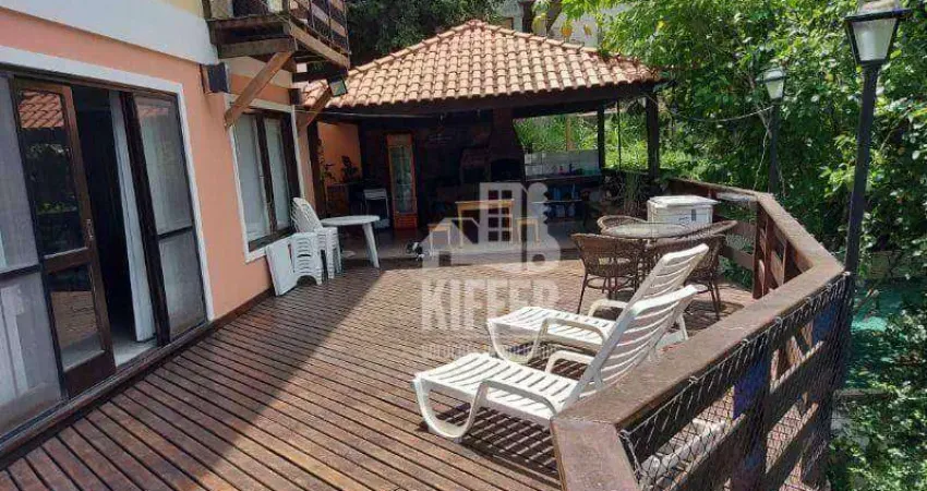 Casa com 4 quartos para alugar, 400 m² por r$ 11.450/mês - engenho do mato - niterói/rj