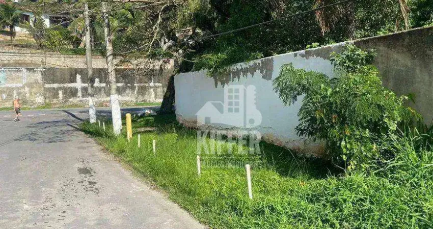 Terreno para alugar, 560 m² por r$ 6.730/mês - itacoatiara - niterói/rj