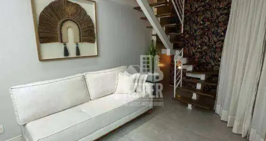 Loft com 1 dormitório à venda, 55 m² por r$ 600.000,00 - icaraí - niterói/rj