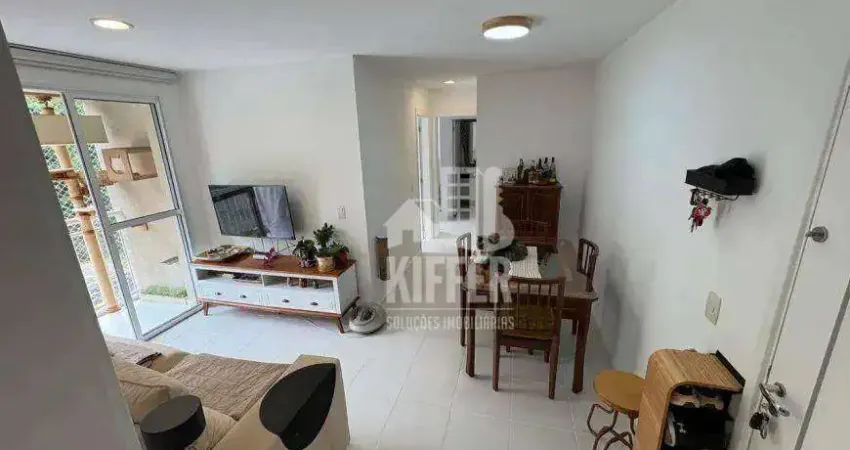 Apartamento com 2 quartos à venda, 60 m² por r$ 420.000 - maceió - niterói/rj