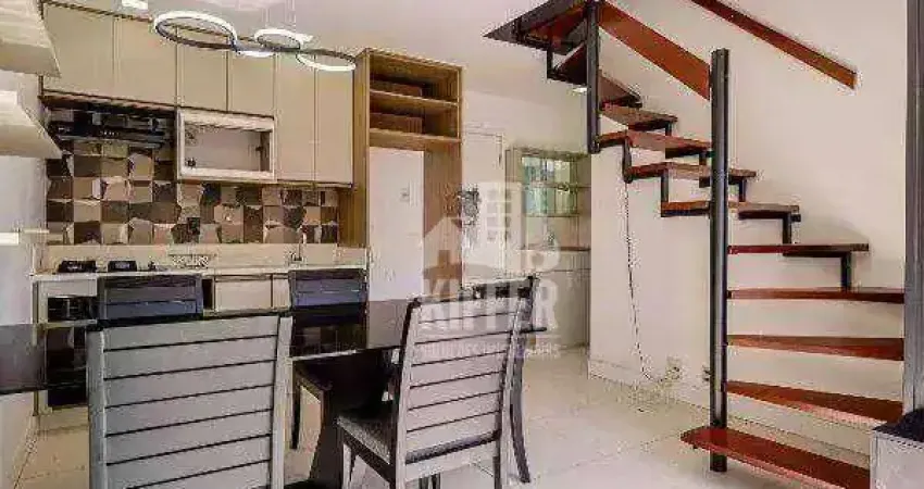 Apartamento duplex com 2 dormitórios à venda, 64 m² por r$ 800.000,00 - barra da tijuca - rio de janeiro/rj
