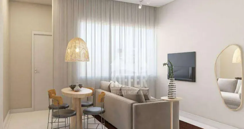 Apartamento com 2 quatos à venda, 60 m² por r$ 1.800.000 - ipanema - rio de janeiro/rj