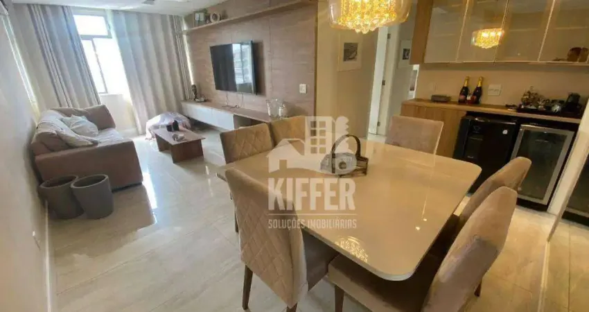 Apartamento com 3 quartos para alugar, 110 m² por r$ 6.030/mês - icaraí - niterói/rj