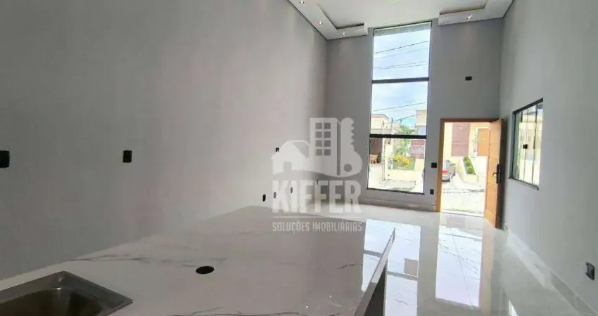 Casa moderna de alto padrão à venda em condomínio em maricá | 3 quartos | lazer completo