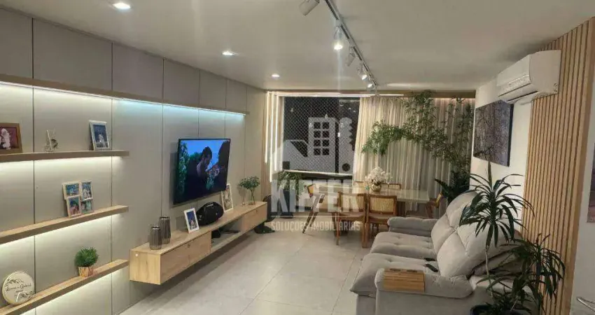 Apartamento com 3 dormitórios à venda, 90 m² por r$ 990.000,00 - icaraí - niterói/rj