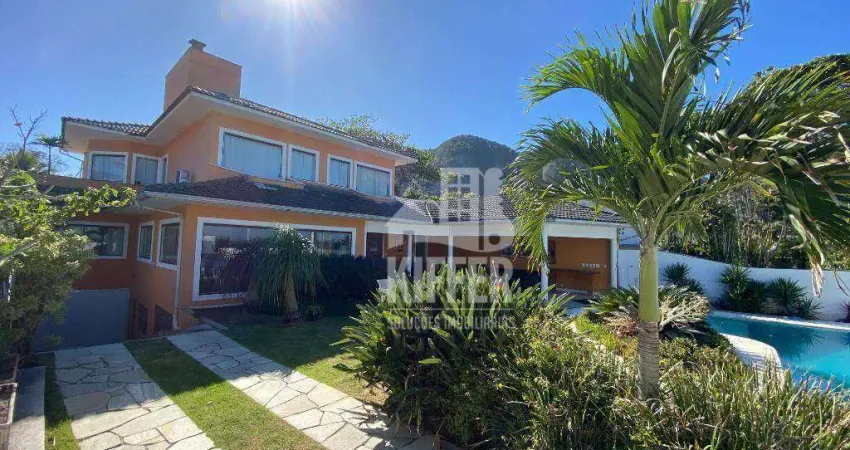 Casa com 7 quartos à venda, 450 m² por r$ 5.400.000 - itacoatiara - niterói/rj