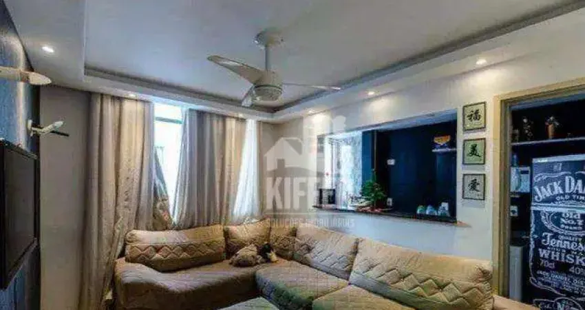 Apartamento com 2 dormitórios à venda, 66 m² por R$ 230.000,00 - Largo do Barradas - Niterói/RJ