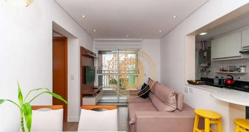 Apartamento com 2 dormitórios à venda, 58 m² por r$ 490.000,00 - capão raso - curitiba/pr