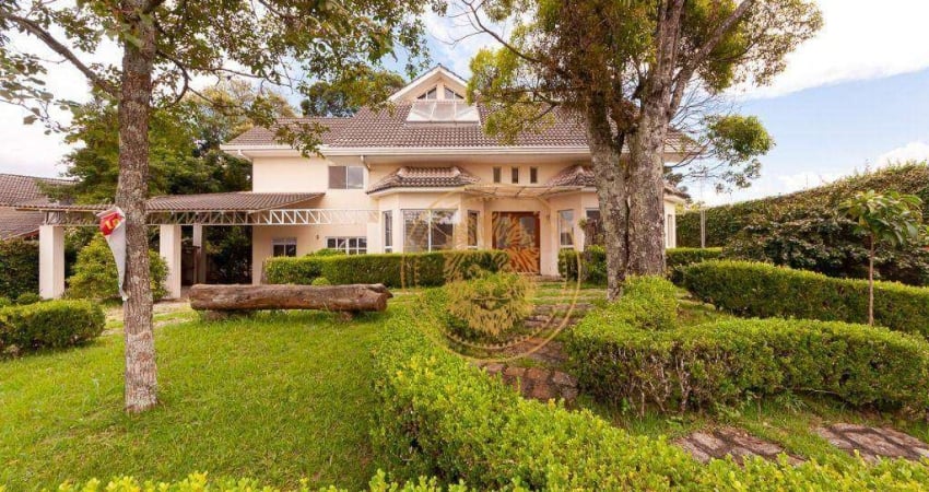 Casa com 4 dormitórios para alugar, 400 m² por R$ 13.932,00/mês - Santa Felicidade - Curitiba/PR