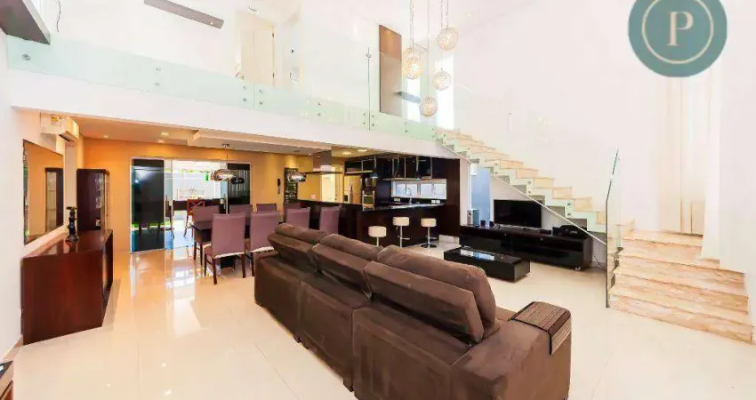 Casa de alto padrão em santa felicidade condomínio clube completo