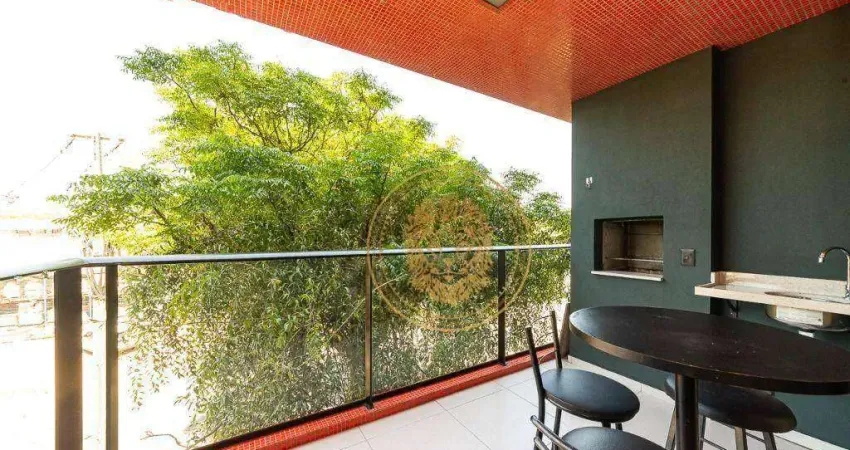 Apartamento com 1 dormitório para alugar, 59 m² - rebouças - experimente o atendimento boutique!!!