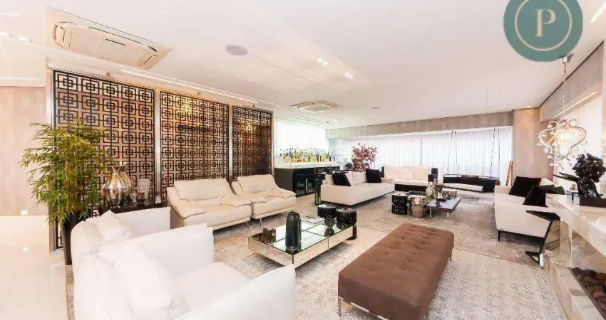 Apartamento à venda, 372 m² por r$ 5.800.000,00 - ecoville - curitiba/pr