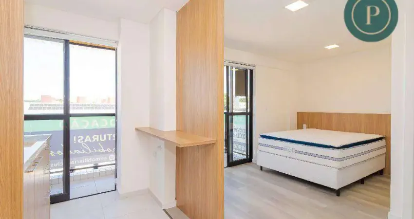 Apartamento com 1 dormitório - Rebouças -  Experimente o Atendimento Boutique;