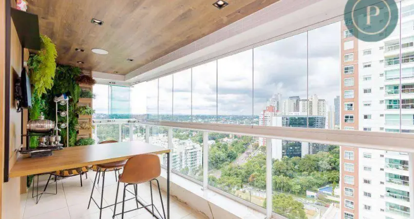 Apartamento com 3 dormitórios à venda, 128 m² - Campo Comprido - Experimente o Atendimento Boutique!