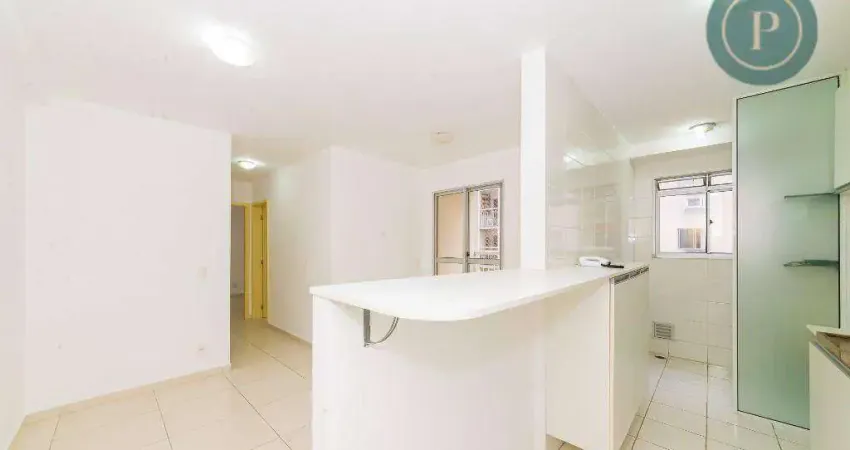 Apartamento com 2 dormitórios para alugar, 58 m² por R$ 2.555,00/mês - Portão - Curitiba/PR