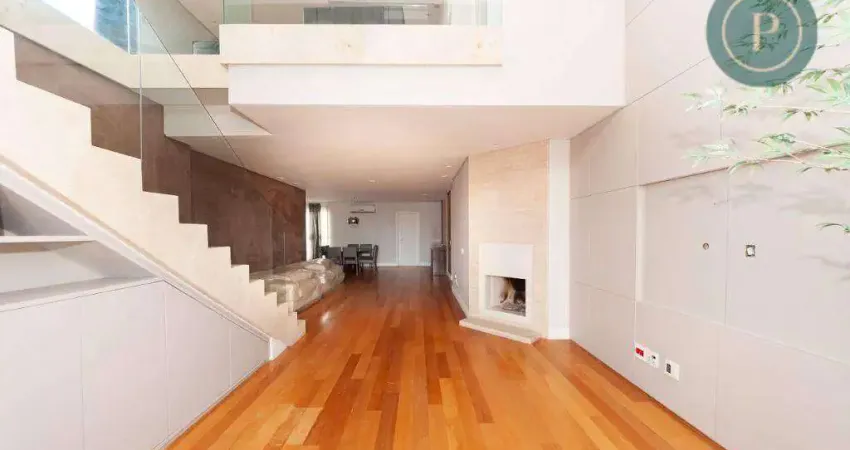 Cobertura com 4 suítes, 5 vagas, à venda, 438 m² por R$ 5.600.000 - Champagnat - Curitiba/PR
