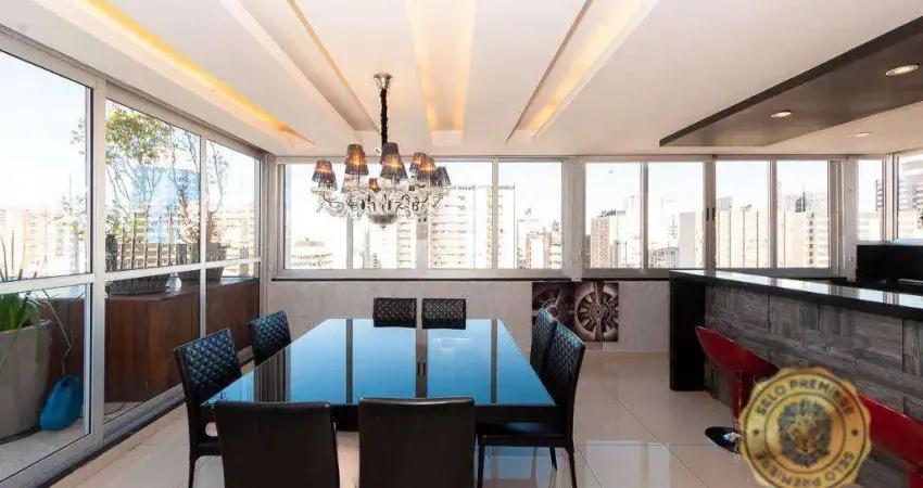 Cobertura com 4 dormitórios à venda, 270 m² - Batel - Experimente o Atendimento Boutique!