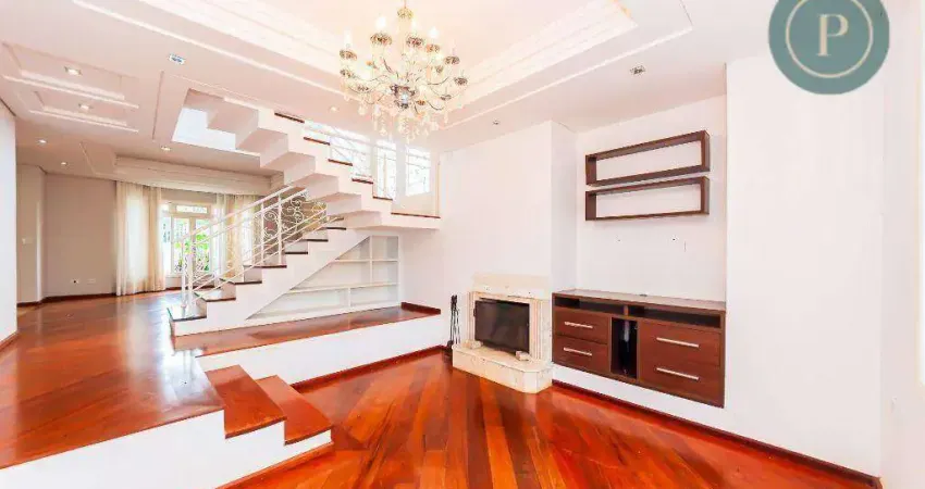 Casa com 4 dormitórios para alugar, 450 m² - santa felicidade - experimente o atendimento boutique!!!